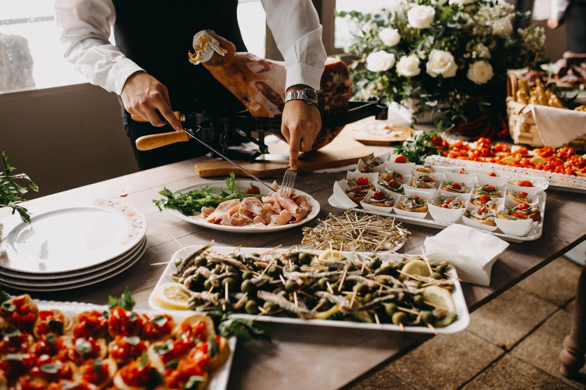 Original OCDIR directory artwork for Iron Catering Crew — not a business photograph
