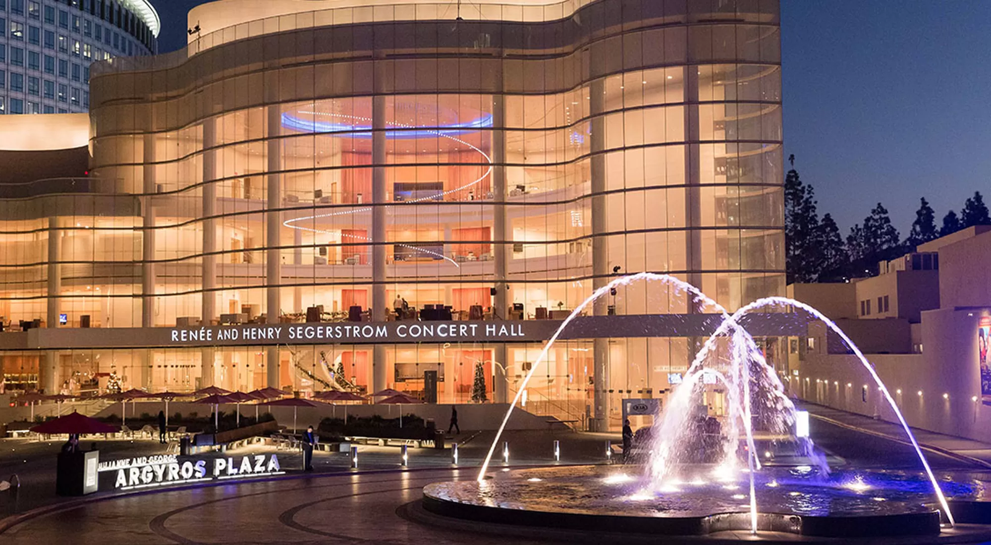 Original OCDIR directory artwork for Segerstrom Center for the Arts — not a business photograph