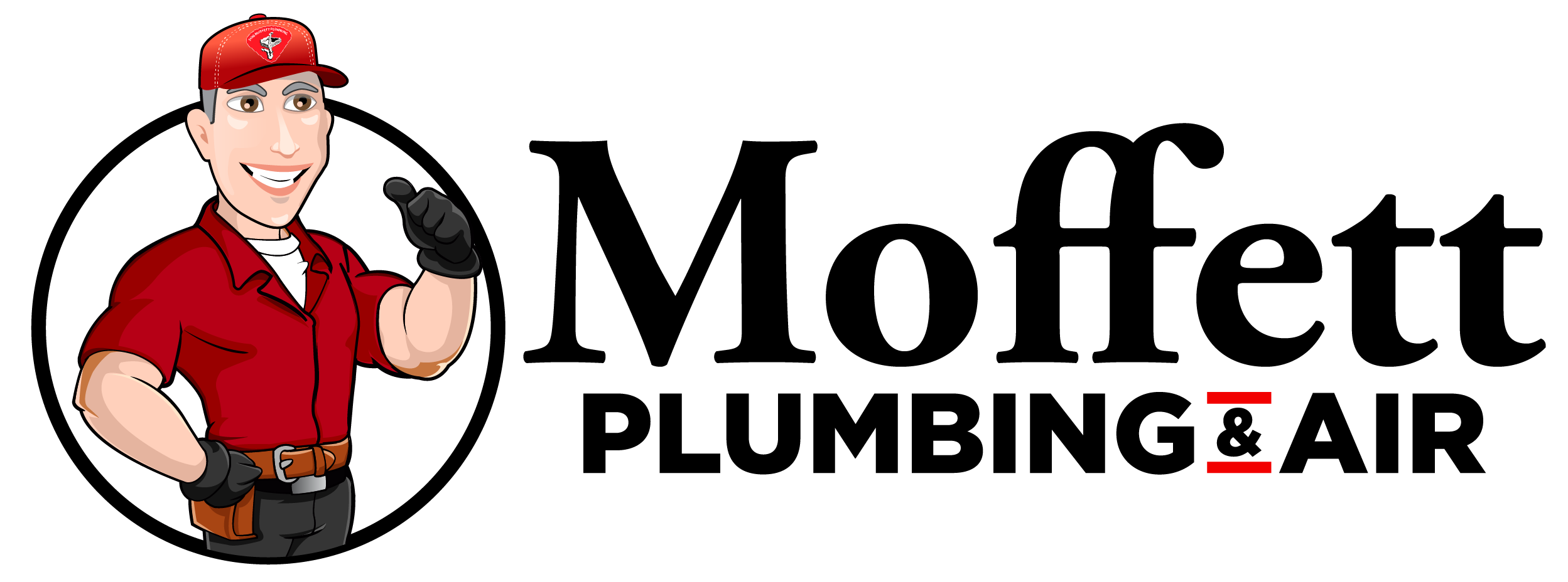 Moffett Plumbing & Air — Orange — logo