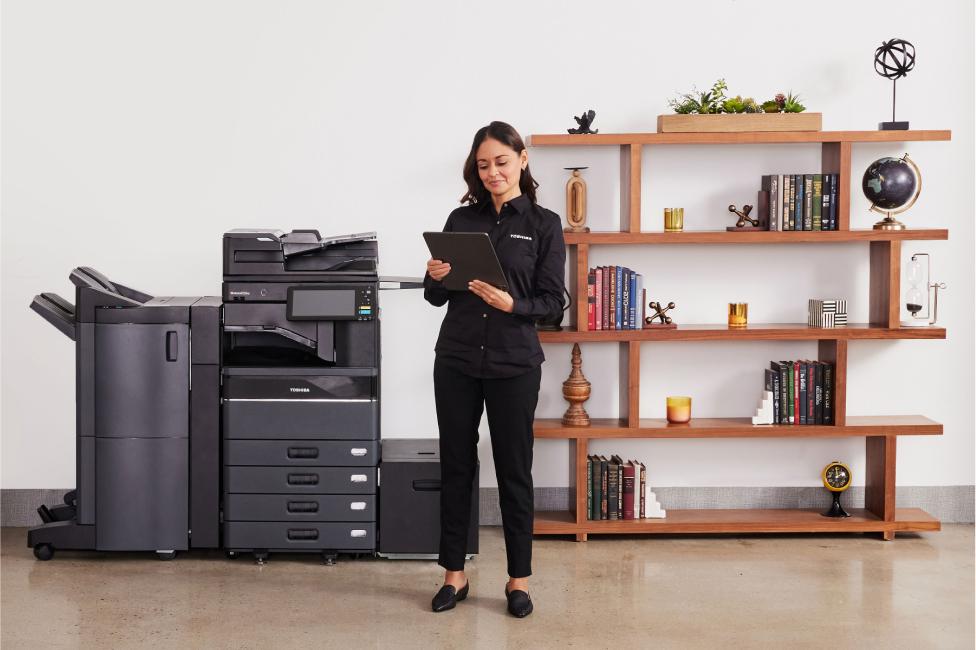 Original OCDIR directory artwork for Toshiba America Business Solutions — not a business photograph