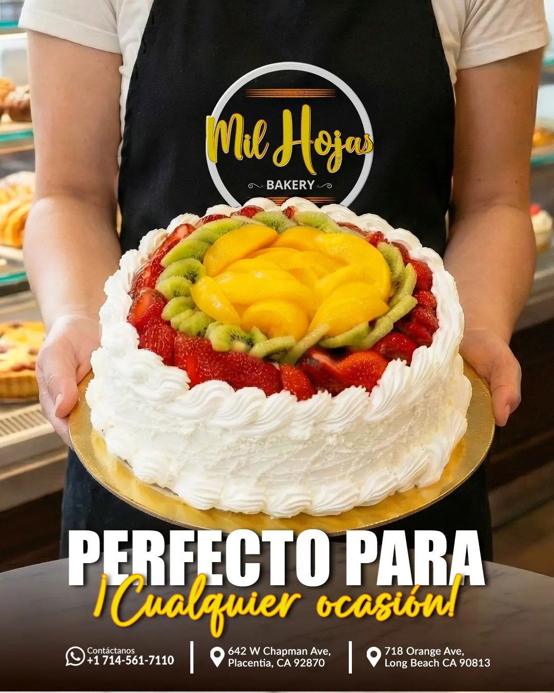 Original OCDIR directory artwork for Mil Hojas Bakery — not a business photograph