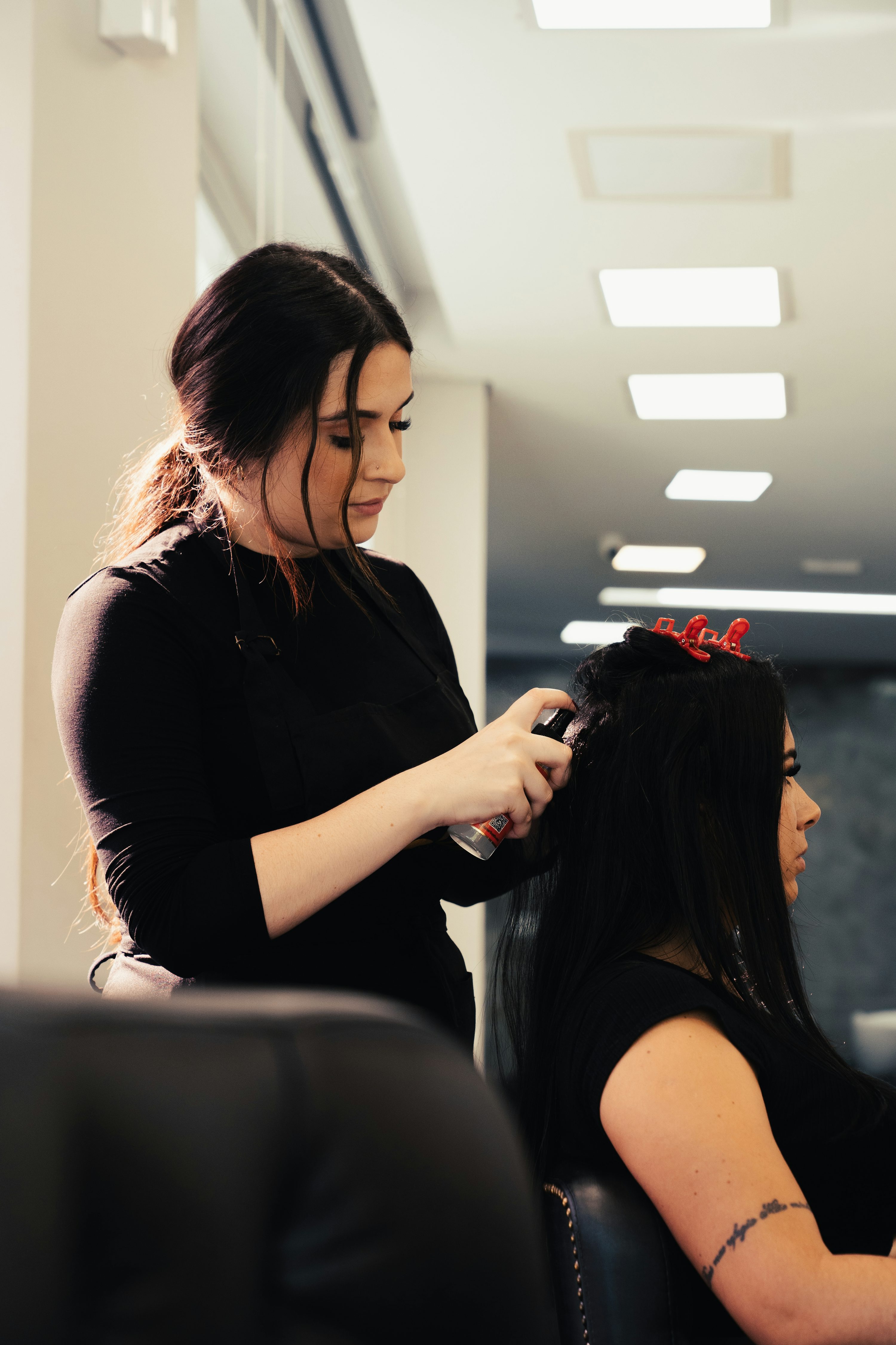 Original OCDIR directory artwork for Lulu Hair Studio — not a business photograph