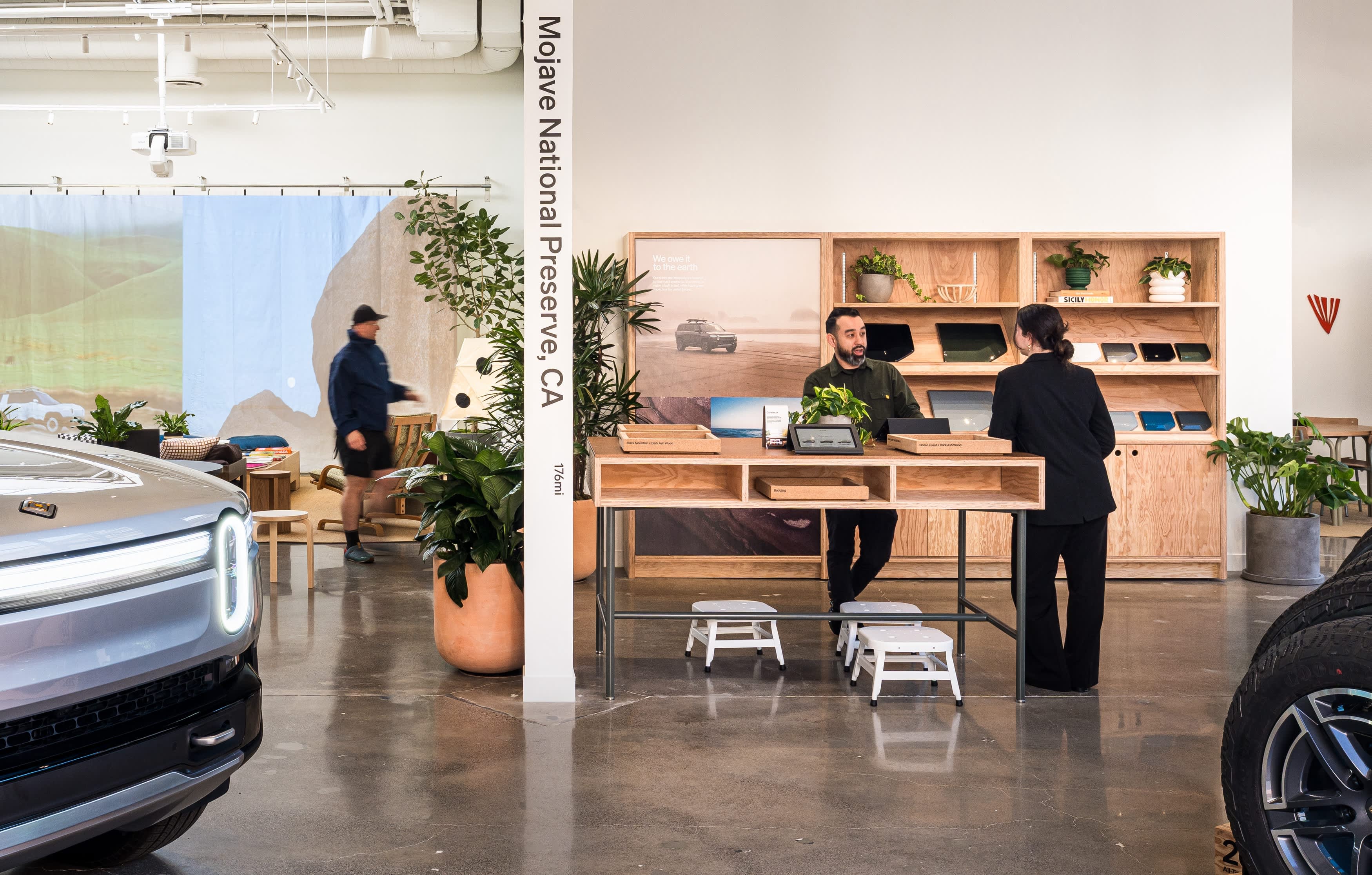 Original OCDIR directory artwork for Rivian Automotive — not a business photograph