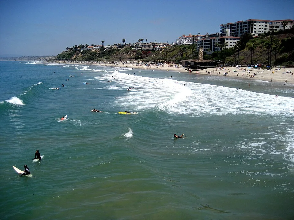 San Clemente Pier — real photograph